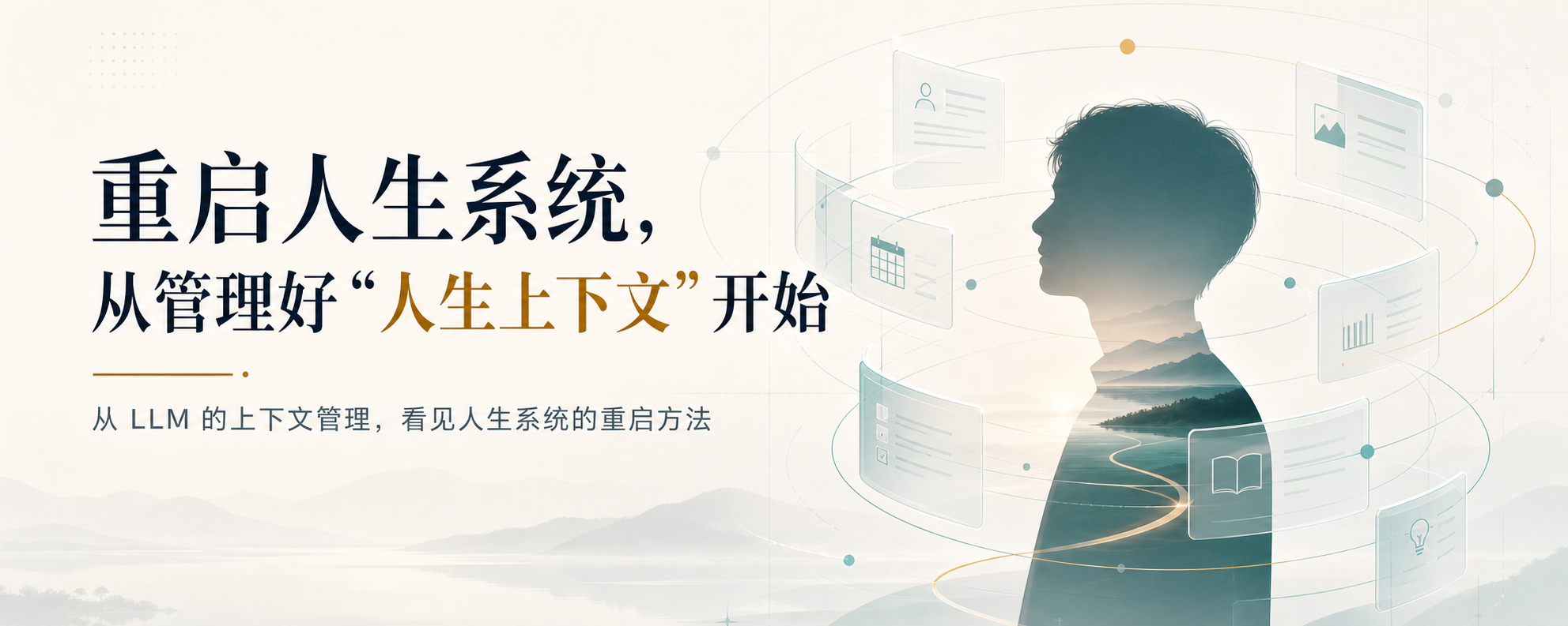 重启人生系统，从管理人生上下文开始